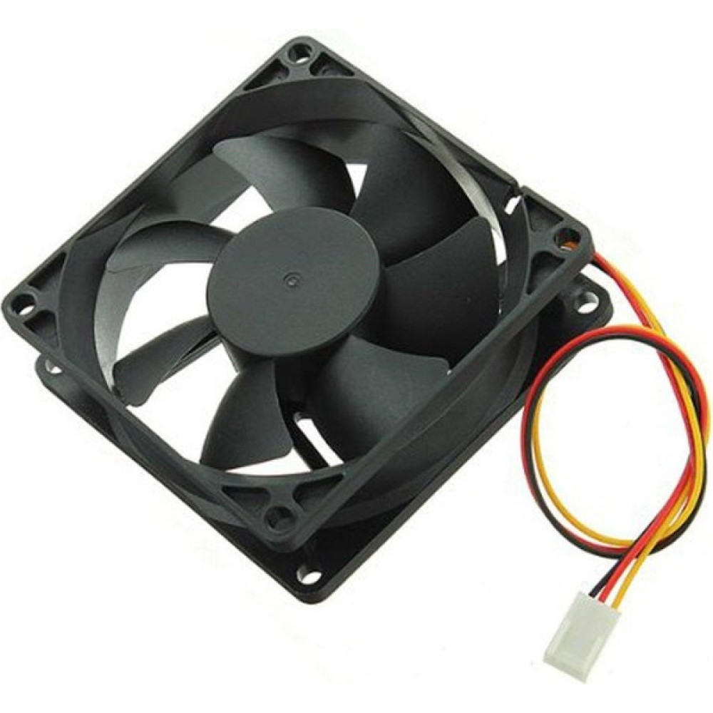 YKA 8 cm Fan 25 mm 12 Volt 3 Pin - Siyah Soğutucular Fiyatı