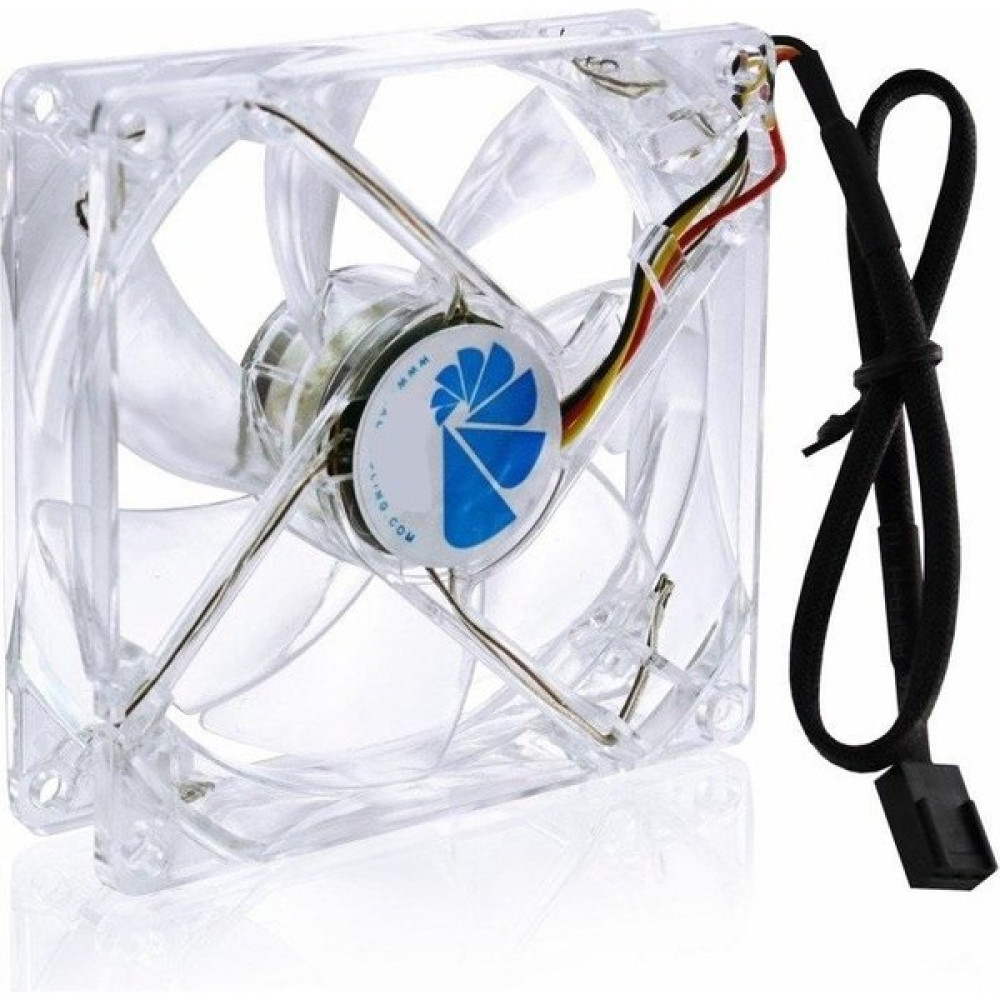 Yka 92 mm Soğutucu Fan 3 Pin Çift Bilyalı - Şeffaf Soğutucular Fiyatı