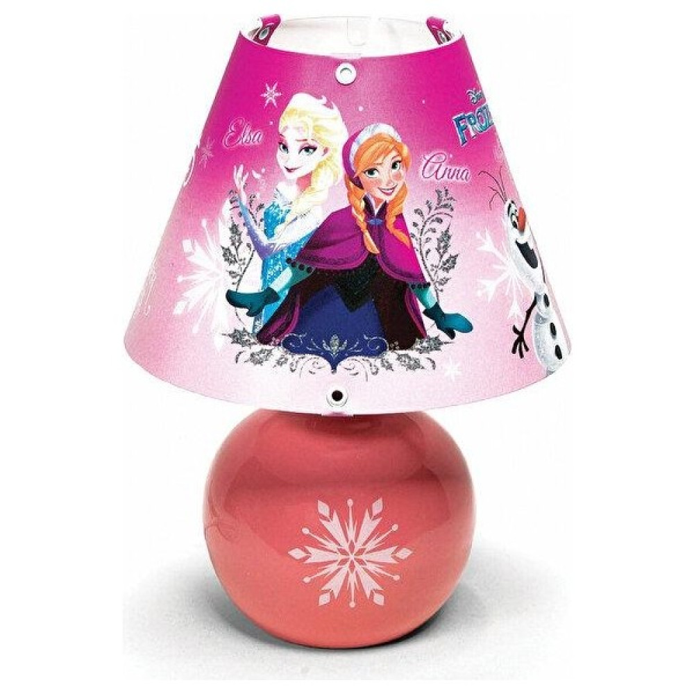 Ykc Frozen Seramik Dekoratif Abajur - Pembe Abajur Fiyatı