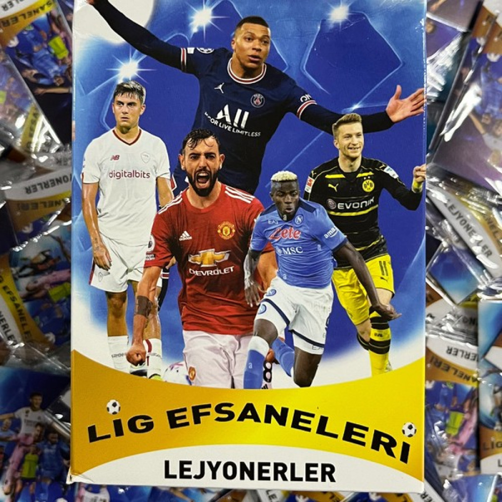 Ykm Kırtasiye Lig Efsaneleri Lejyonerler En Son Sezon Futbolcu Kartları 150 Paket 3lü (450 Kart) Oyun Takımları Fiyatı