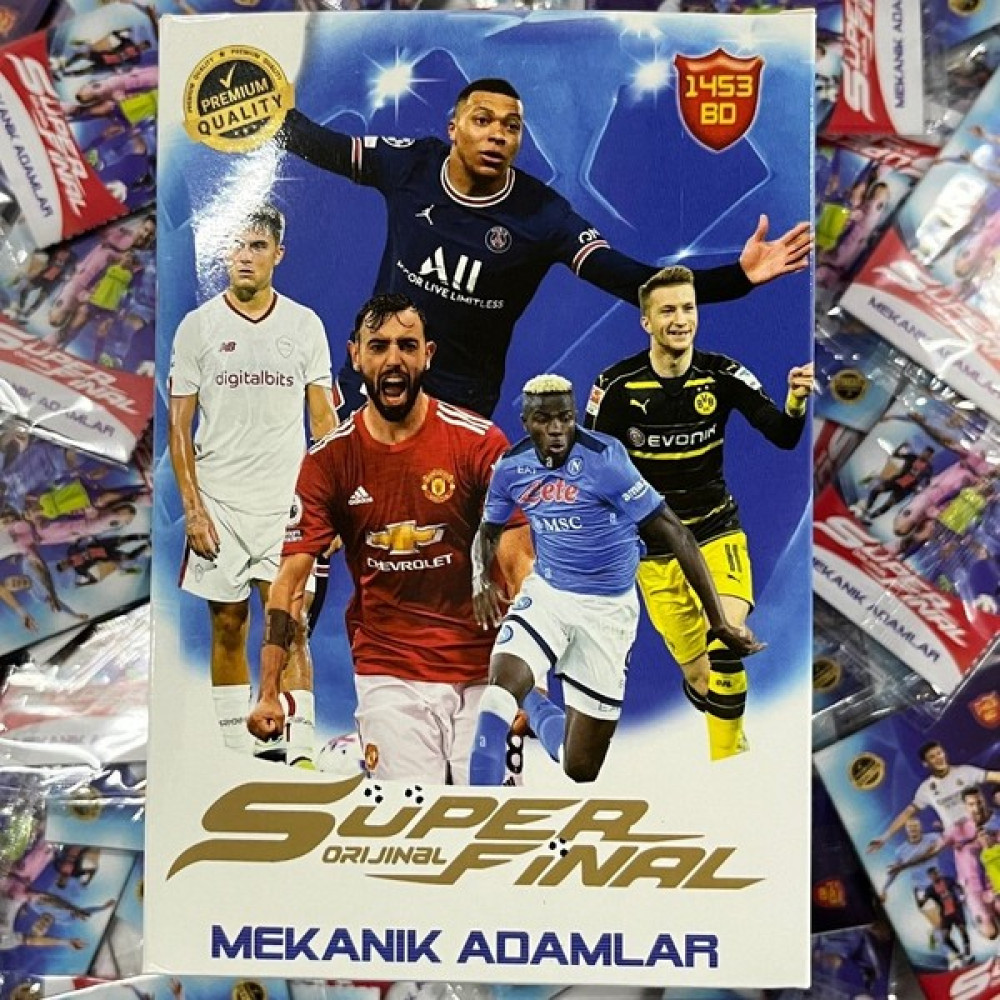 Ykm Kırtasiye Süper Final Mekanik Adamlar En Son Sezon Futbolcu Kartları 150 Paket 3lü (450 Kart) Oyun Takımları Fiyatı