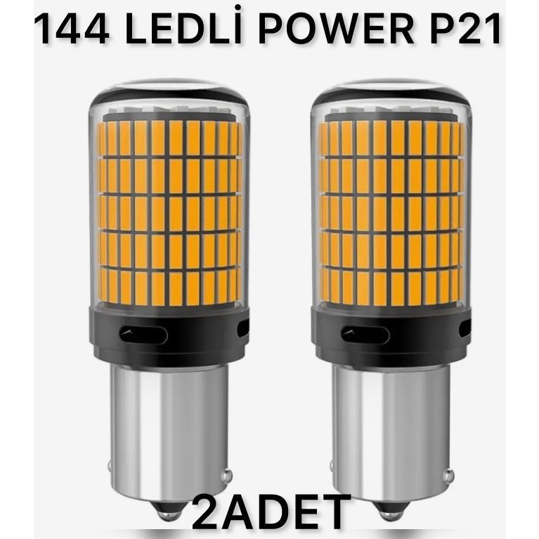 Ylc P21W BA15S Tek Duy Turuncu LED Gündüz Park Sinyal Ampulü Lambası 2 Adet Diğer Fiyatı