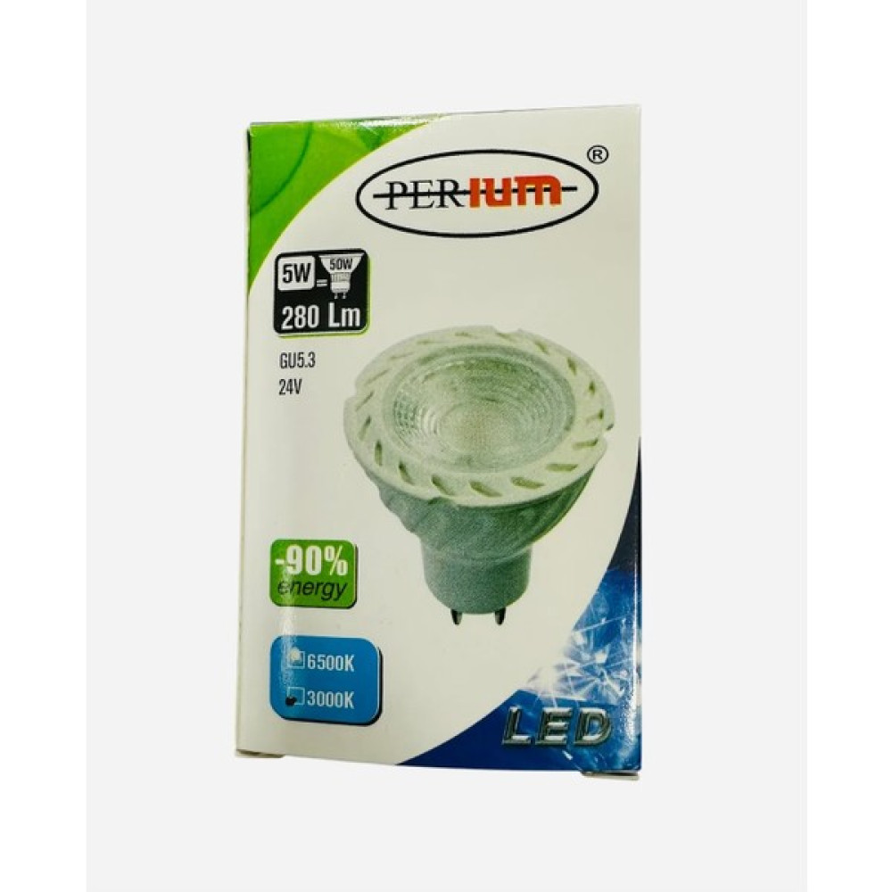 Ym Perıum Gu5.3 24V Çanak LED Ampul 5W 280LM 3000K Oto Boyaları Fiyatı