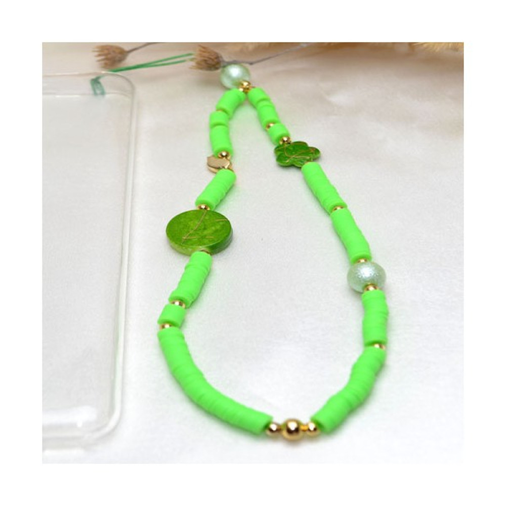 Y&M Perla Accessories Neon Yeşil Kuş Detaylı Fimo Telefon Askısı Bayan Çanta ve Cüzdan Fiyatı