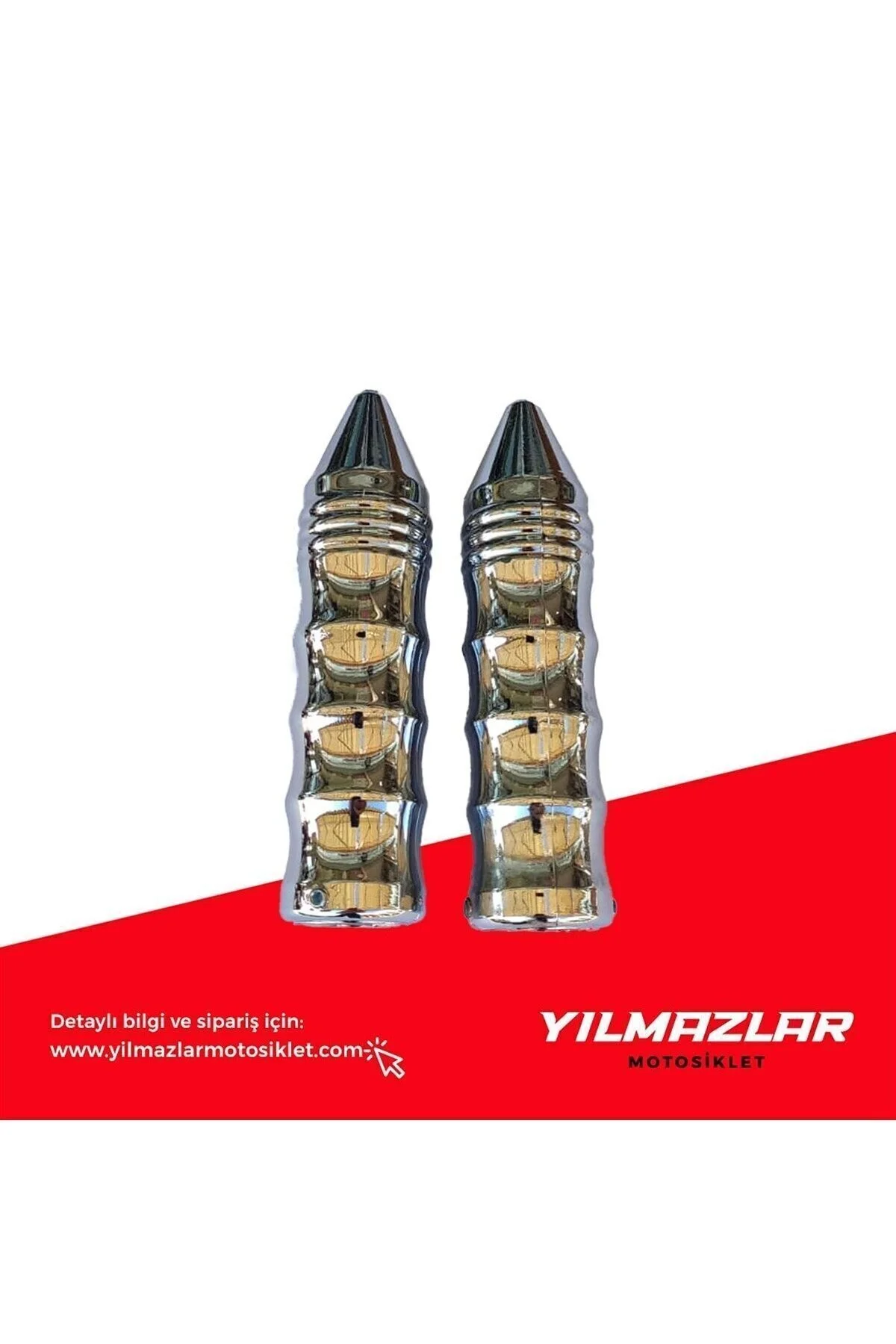 YM Sivri Elcik Nikel" Motorsiklet Aksesuarları Fiyatı