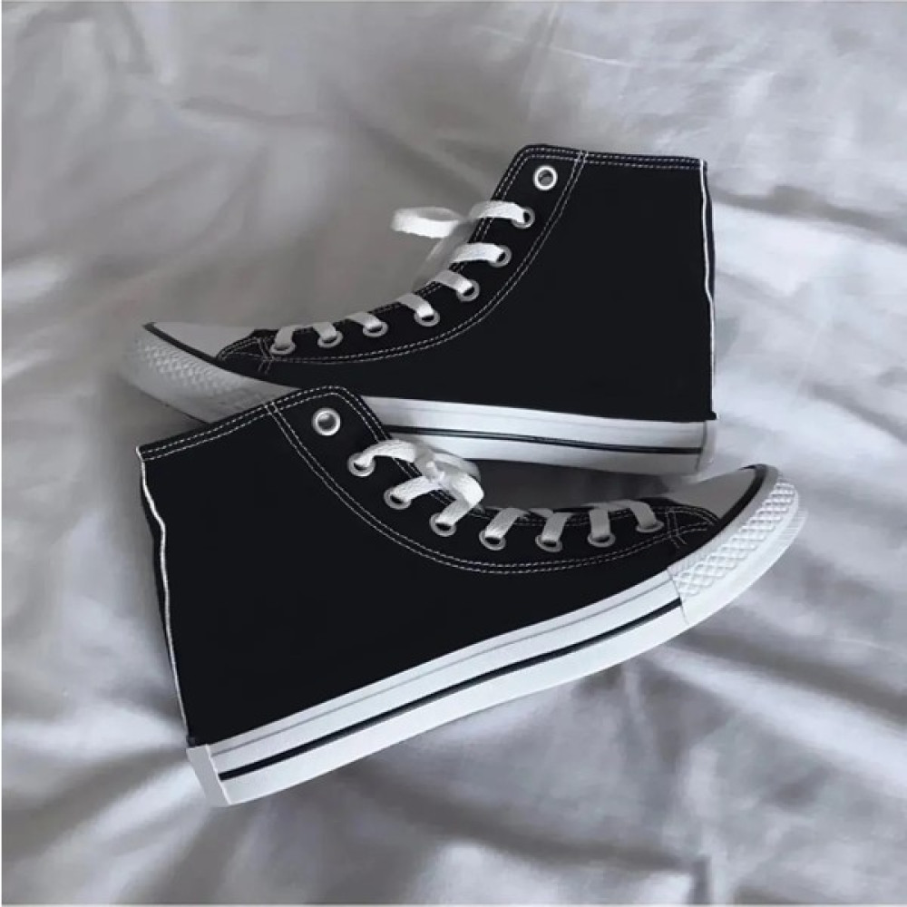 Ymn Günlük Keten Rahat Bilekli Siyah Uzun Sneaker Spor Ayakkabı Erkek Günlük Ayakkabıları Fiyatı