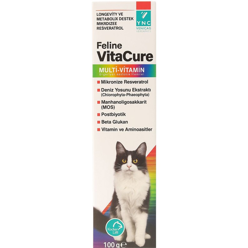 Ync Feline Vitacure Kedi Multi Vitamin Pasta 100G Evcil Hayvan Ürünleri Fiyatı