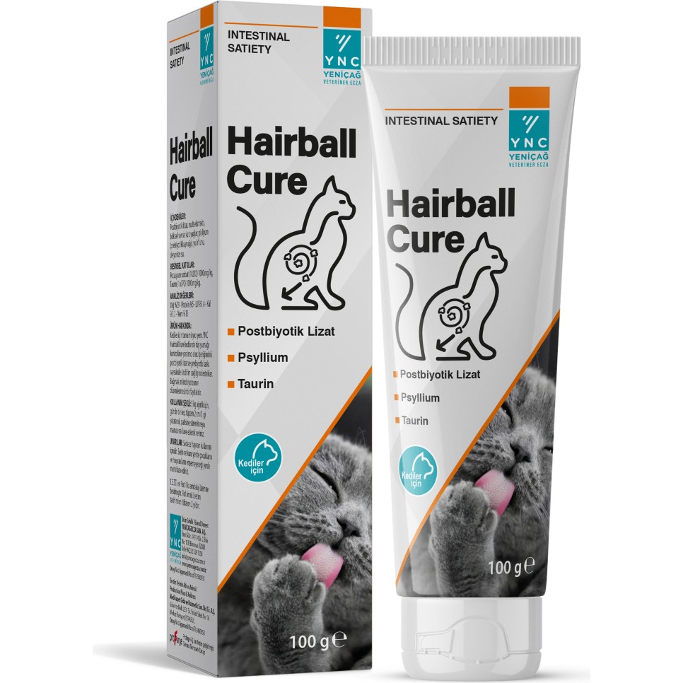 Ync Hairball Cure Kedi Malt Paste 100 gr Evcil Hayvan Ürünleri Fiyatı