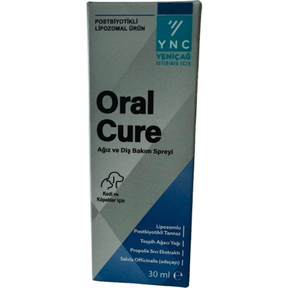 Ync Oral Cure Kedi ve Köpekler Için Ağız ve Diş Bakım Spreyi 30 ml Evcil Hayvan Ürünleri Fiyatı