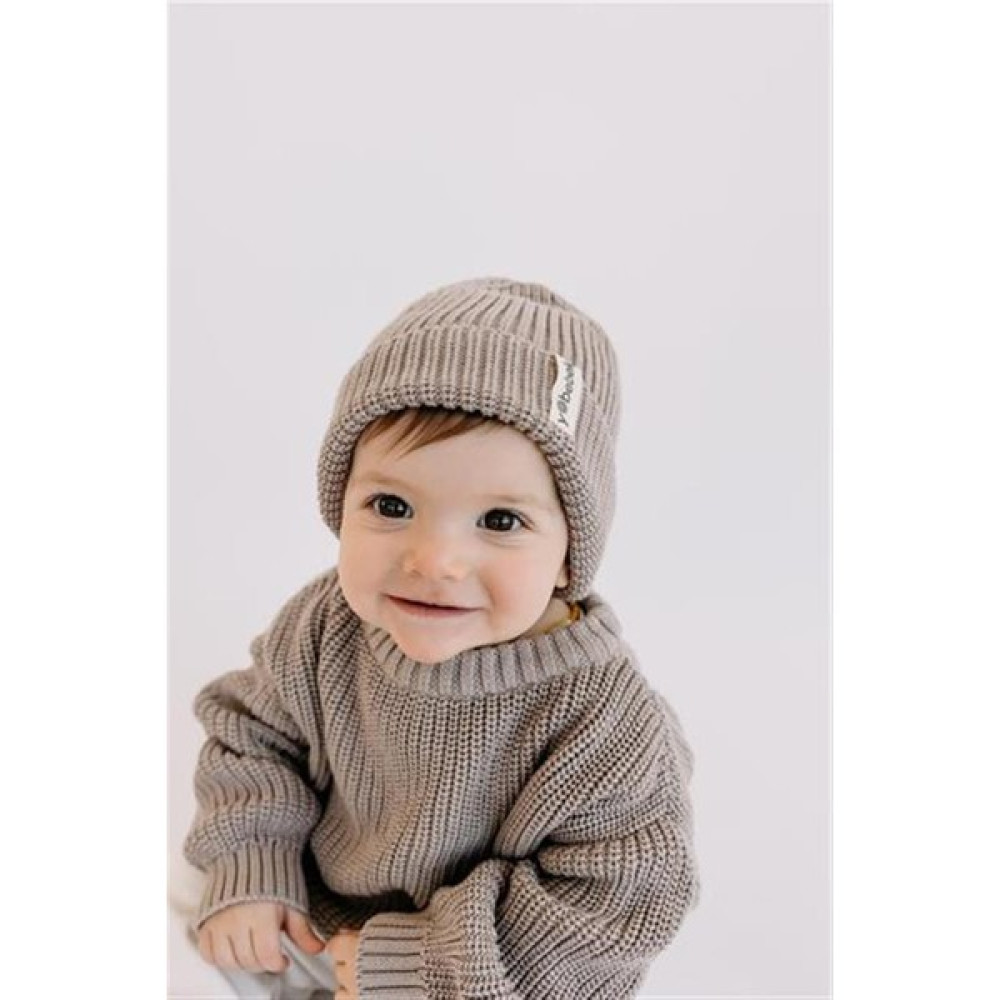 Yobebek Erkek Kız Bebek Triko Bere Karemel Bebek Şapkası Fiyatı