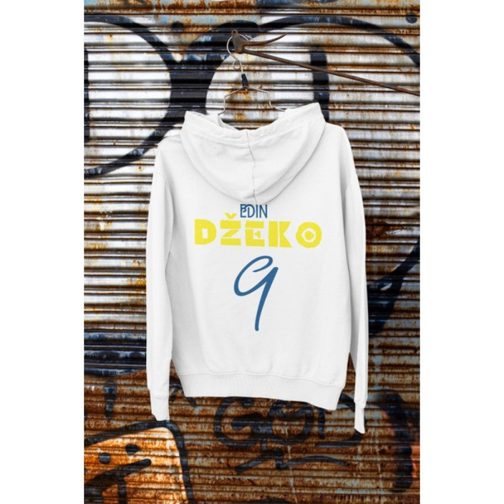Yoço Edin Dzeko Oversize Hoodie Erkek Sweatshirt Fiyatı