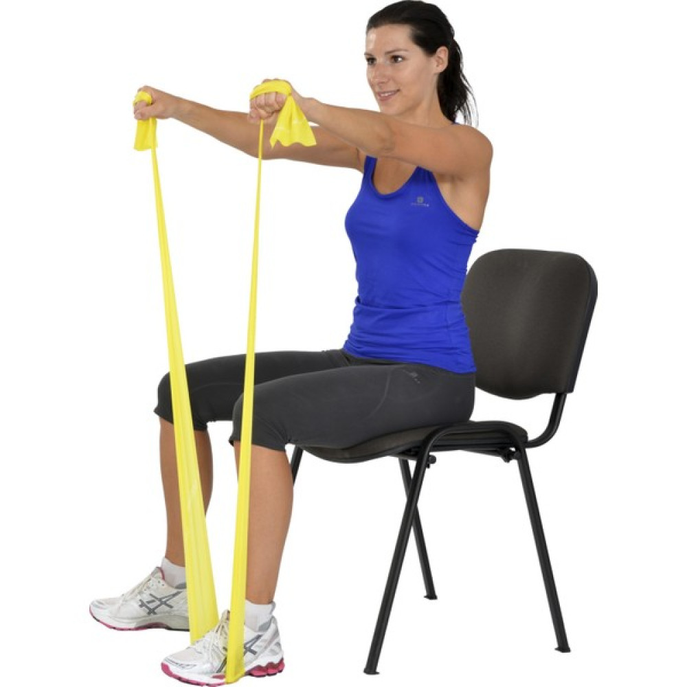 Yoga & Pilates Egzersiz Bandı Sarı Renk 1 Metre Kondisyon Aletleri Fiyatı