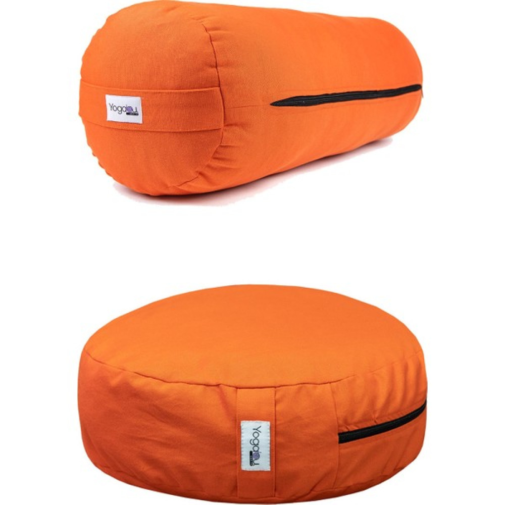Yogabu Kabuk Dolgulu Minder ve Bolster-Turuncu Kondisyon Aletleri Fiyatı