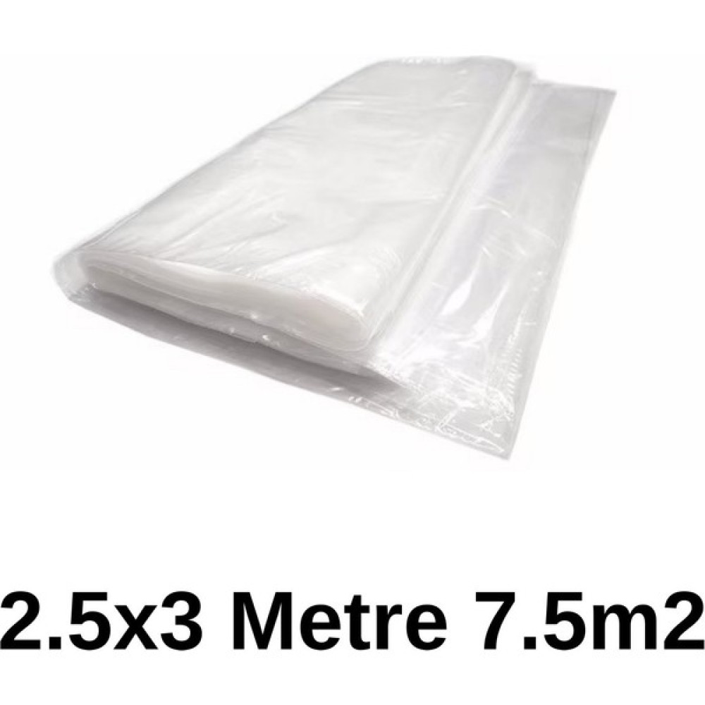 Yok Yok Ambalaj Kurban Altı Şeffaf Naylon Branda Sera Poşeti Kalın (2.5 x 3 Metre) Nalburiye & Hırdavat Fiyatı