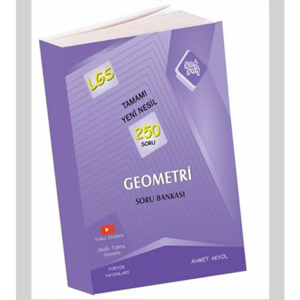 Yok Yok LGS Geometri Soru Bankası Kaynak Kitapları Fiyatı