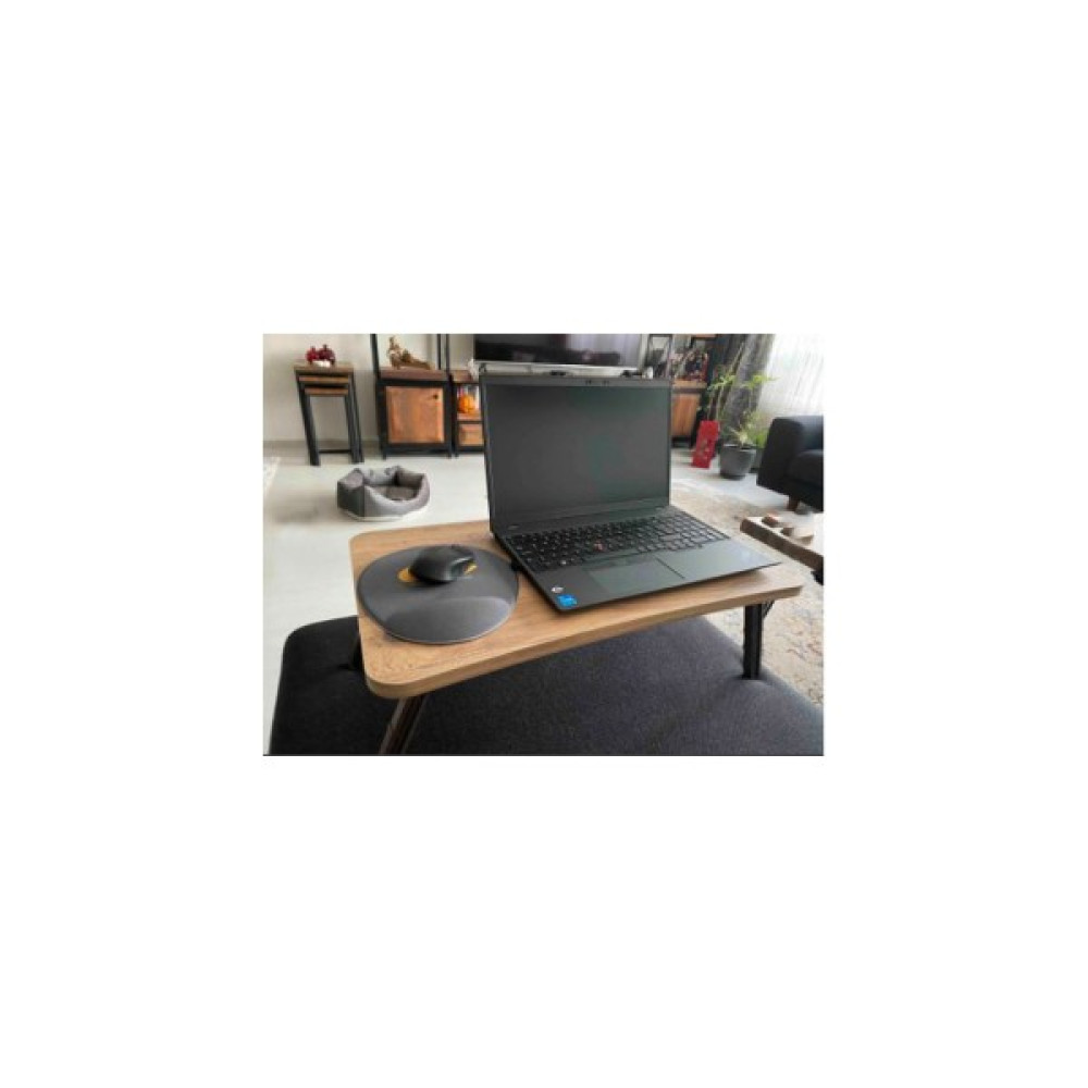Yoko Yeni Model Laptop Bilgisayar Sehpası Katlanır Ayaklı Çalışma Kahvaltı Masası - Y: 20 cm D: 33 cm G: 56 cm - Ceviz Sehpa Fiyatı