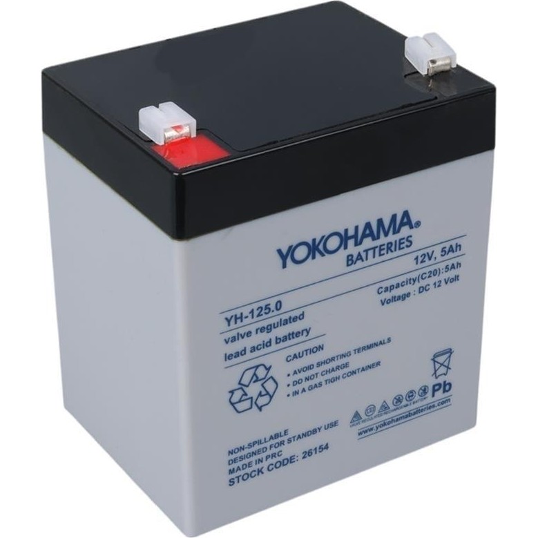 Yokohama YH-125.0 12VOLT - 5AMPER Akü (90X70X101 Mm) SSD / Solid State Drive Fiyatı