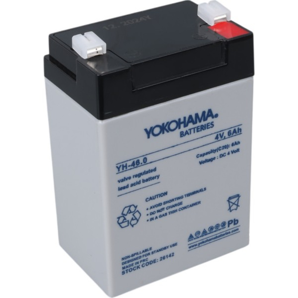 Yokohama Yh-46.0 4 Volt - 6 Amper Kuru Akü (68 x 45 x 95 Mm) Oto Boyaları Fiyatı