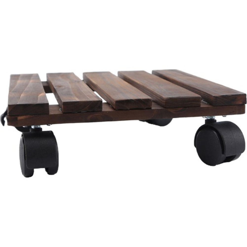 Yolanda Fityle Haddeleme Bitki Stand Palet Kare Çekme Pot Trolley Standı 25x25cm (Yurt Dışından) Saksı ve Aksesuarları Fiyatı
