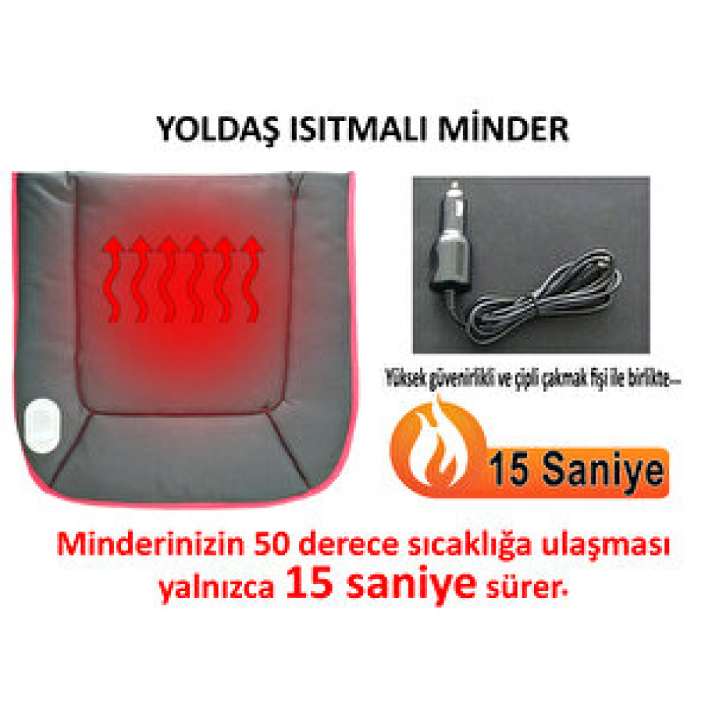 Yoldaş Isıtmalı Koltuk Minderi Oto Koltuk Kılıfı Fiyatı