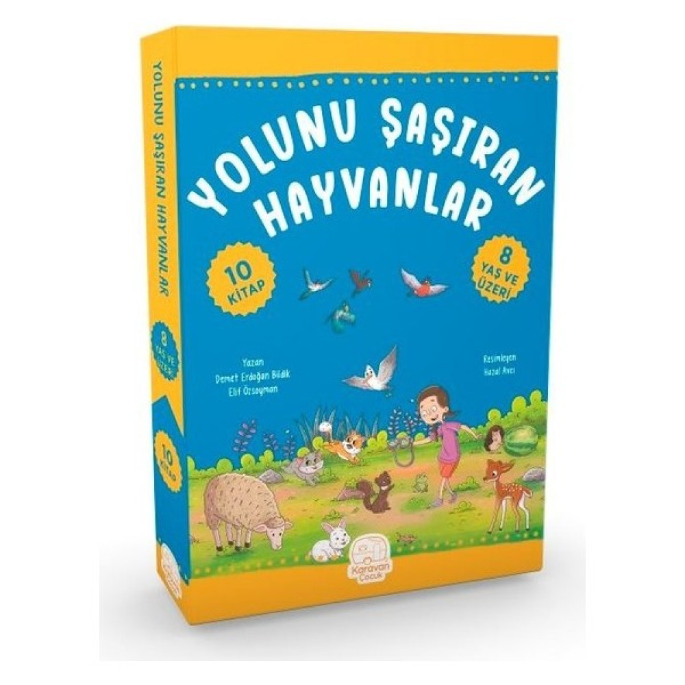 Yolunu Şaşıran Hayvanlar (10 Kitap Takım) - Demet Erdoğan Bildik Çocuk Öykü Fiyatı