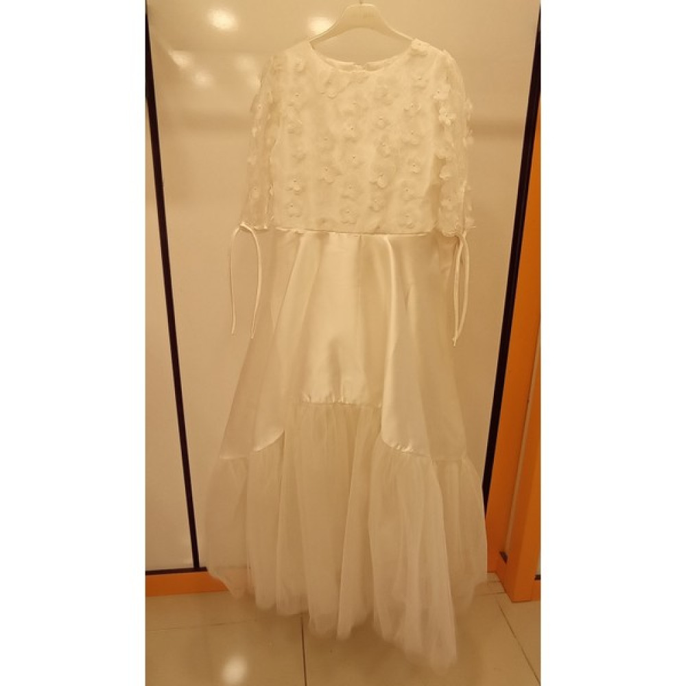 Yonca Çocuk Daisygirls 8675 Dantelli Fiyonklu Çocuk Abiye Elbise Fiyatı