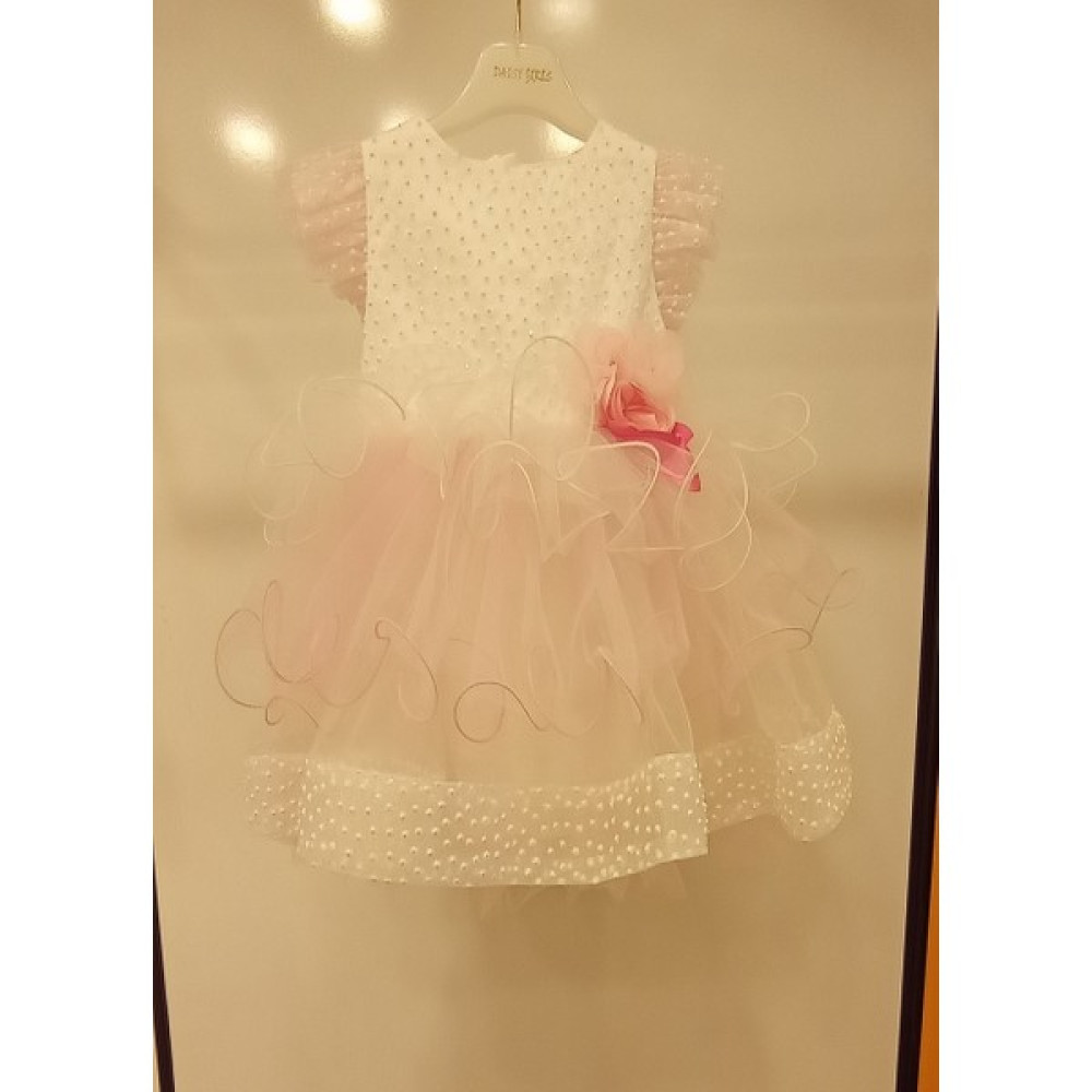 Yonca Çocuk Daisygirls Kids 8976 Flok Simli Çocuk Abiye Elbise Fiyatı