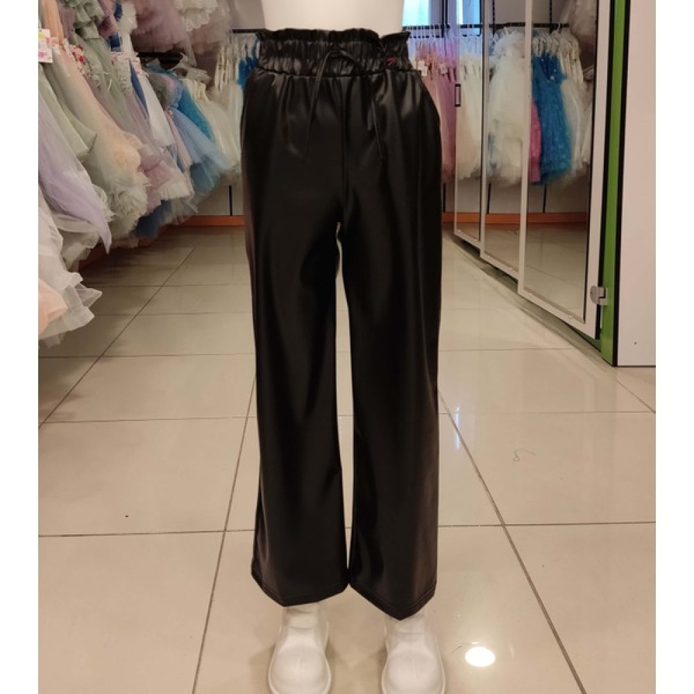 Yonca Çocuk Markam 6006 Kız Çocuk Deri Bol Paça Pantolon Kız Çocuk Pantolon Fiyatı