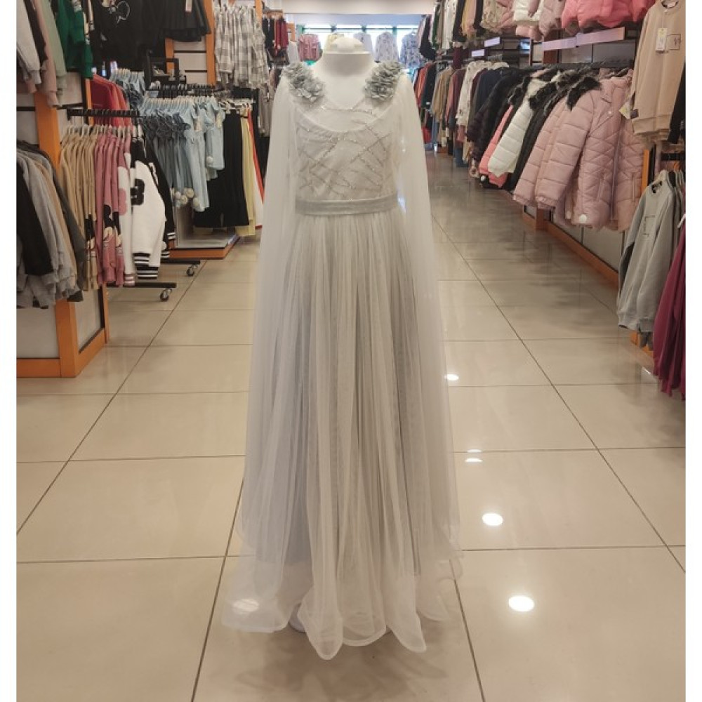 Yonca Çocuk Onbuco Kids 1518 Kız Çocuk Simli Abiye Elbise Fiyatı
