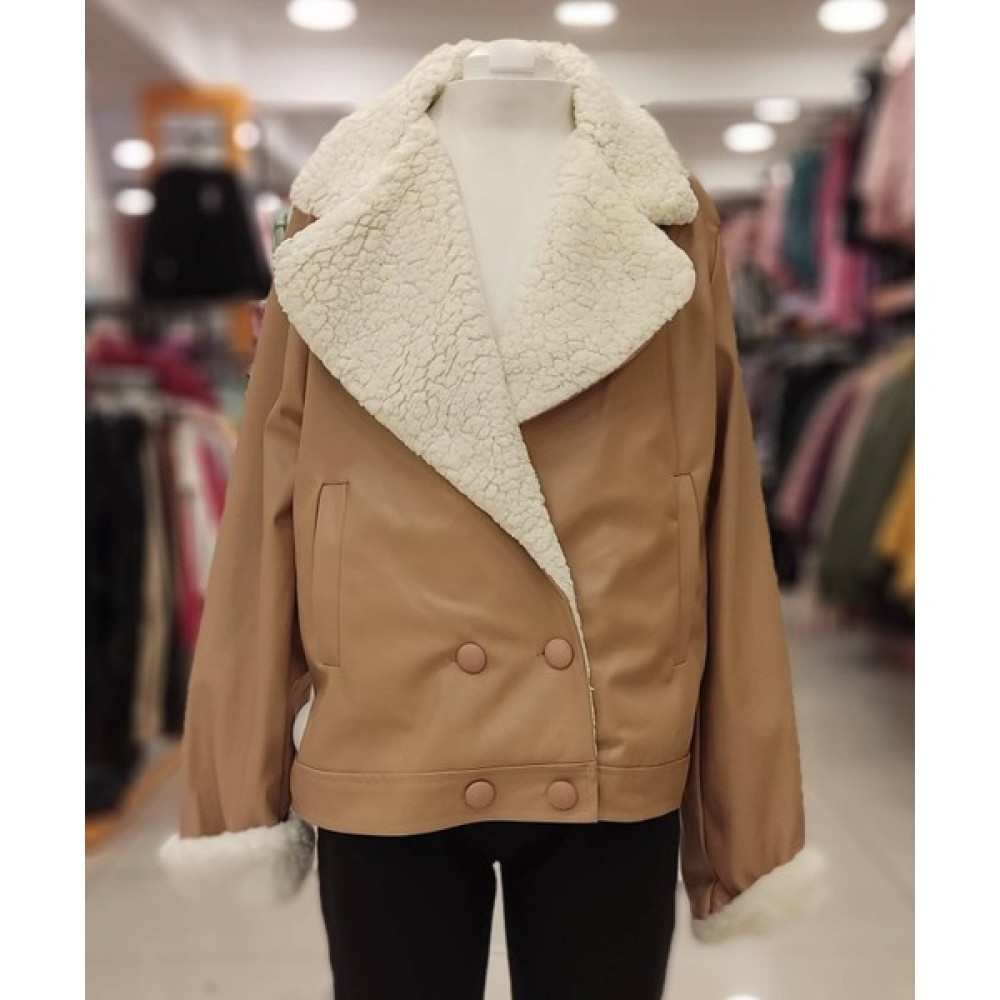 Yonca Çocuk Pulcıno Kids 22739 Kız Çocuk Deri Ceket Mont Kız Çocuk Mont Fiyatı