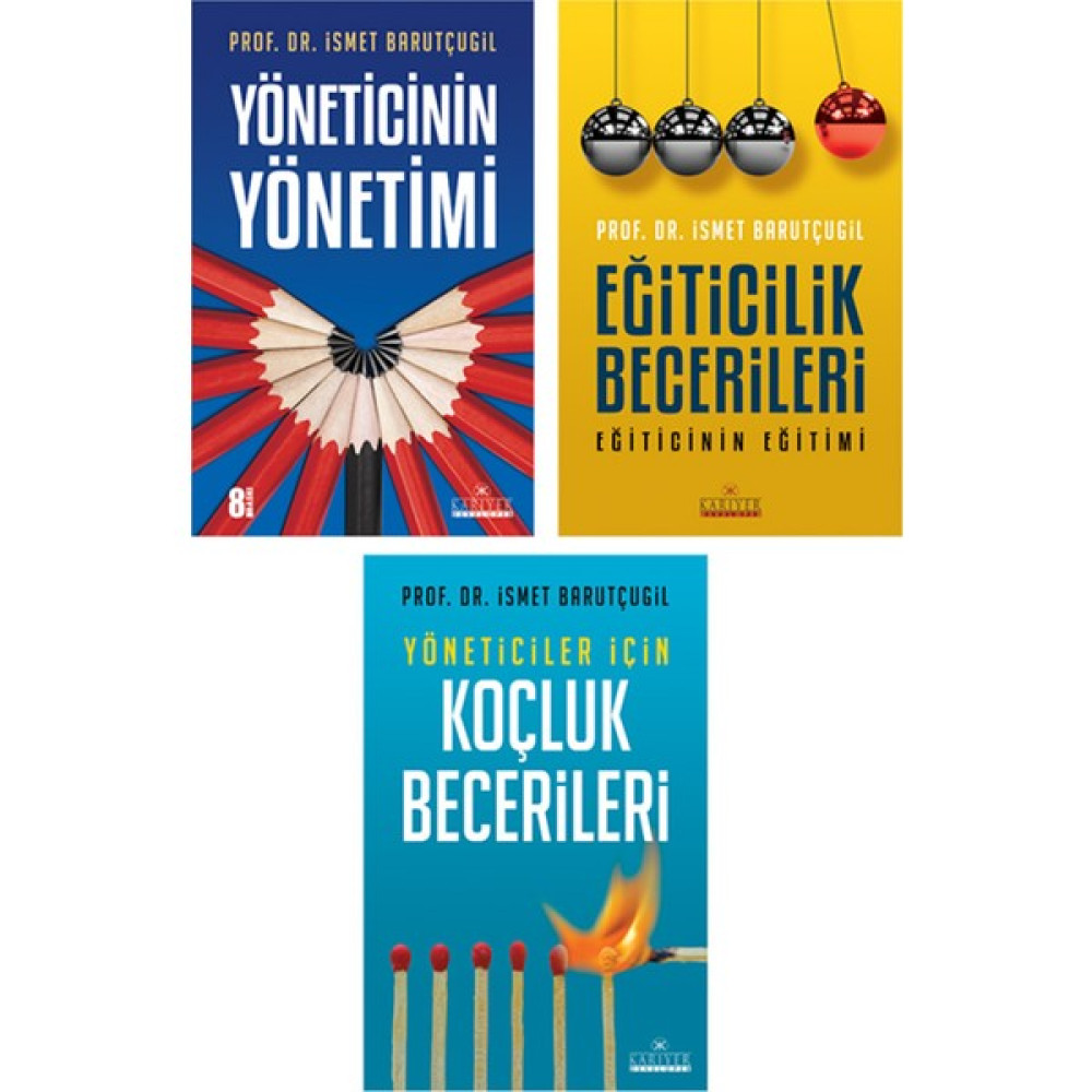 Yönetim - İş Geliştirme Seti 1 - 3 Kitap - İsmet Barutçugil İş, Ekonomi & Pazarlama Fiyatı