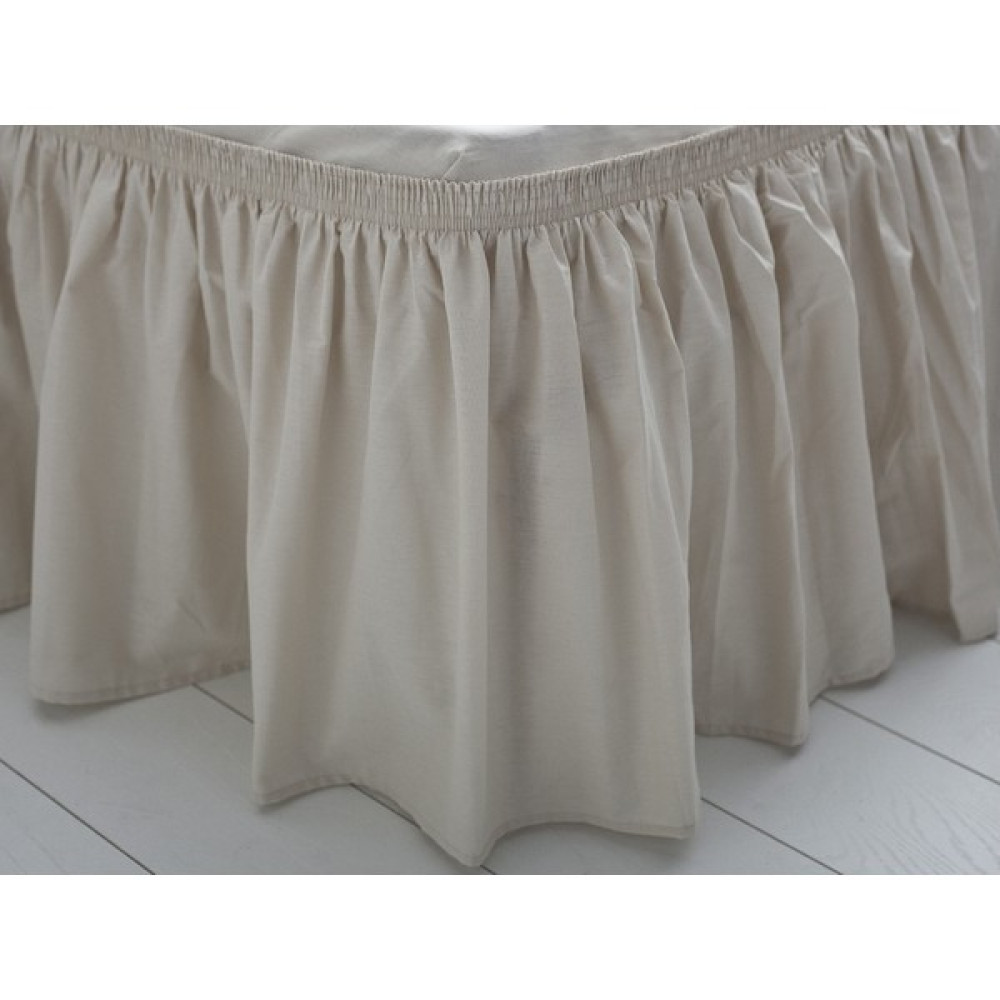 Yonk Life Home Tek Kişilik Lastikli Baza Fırfırı - 100 x 100 cm - Cappuccino Çarşaf Fiyatı