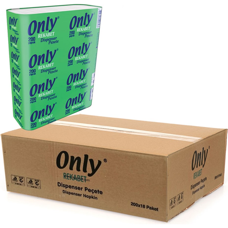 Yöntem Only 200 lü Dispenser Masa Üstü Peöete Diğer Fiyatı