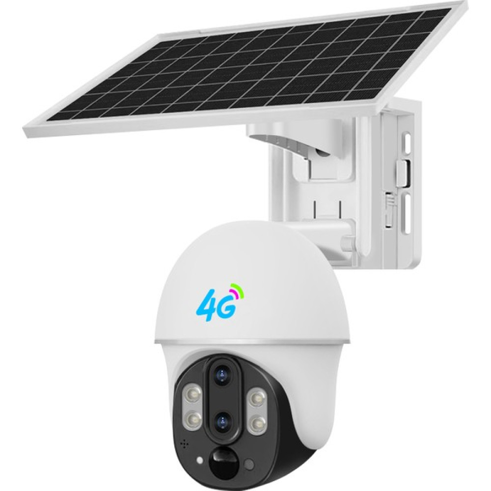 Yoosee 5mp Full Hd 4K Sim Kartlı Solarlı ( 4g Güneş Panelli) Tarlada Bağda Güvenlik Kamerası - Beyaz Güvenlik Kameraları Fiyatı