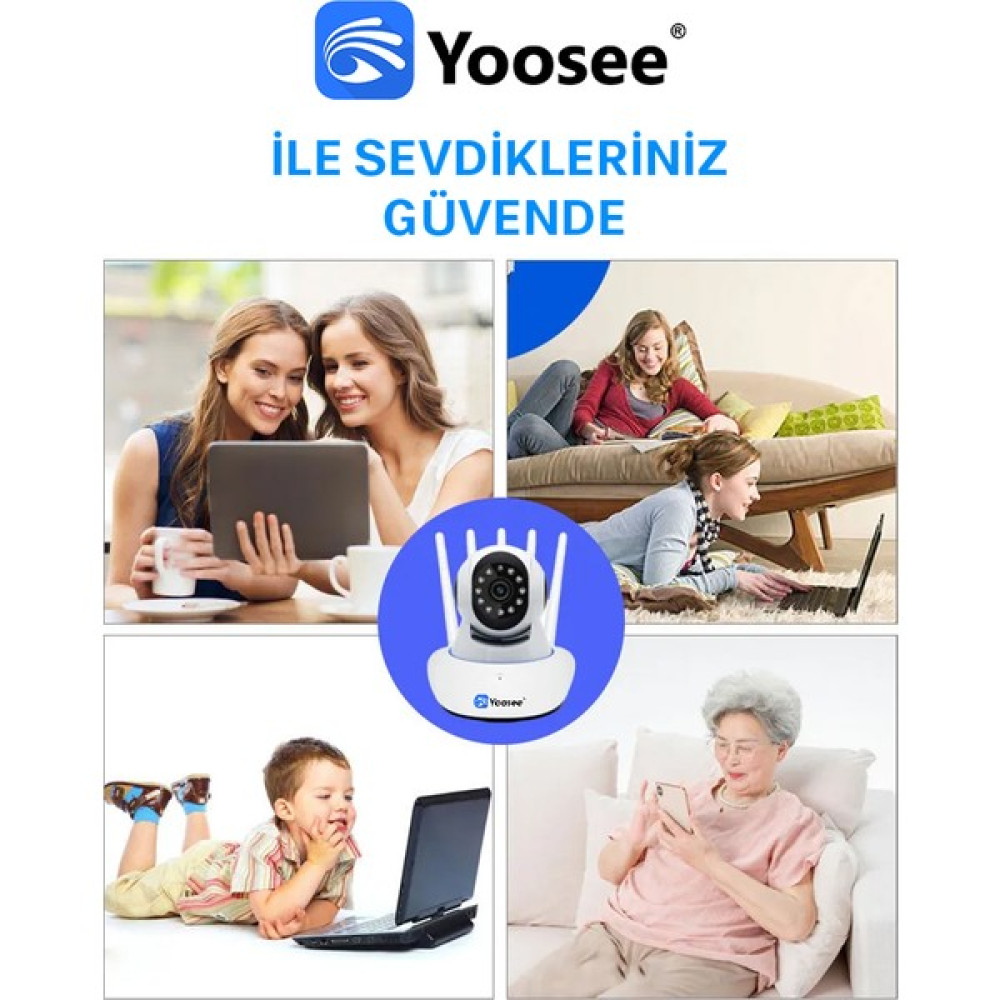 Yoosee Mini Otomatik Ev Güvenlik Kapalı Ip Kamera Gözetim Kablosuz Wifi Kamera Bebek Izleme Monitörü Bebek Kamerası Fiyatı