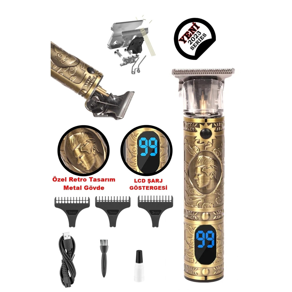yopigo Rf-1801 T-bıçak Komple Vucüt Kılı Traş Saç Ense Sakal Çizim Lazer Epilasyon Öncesi Tıraş Makinesi Tıraş Makineleri Fiyatı