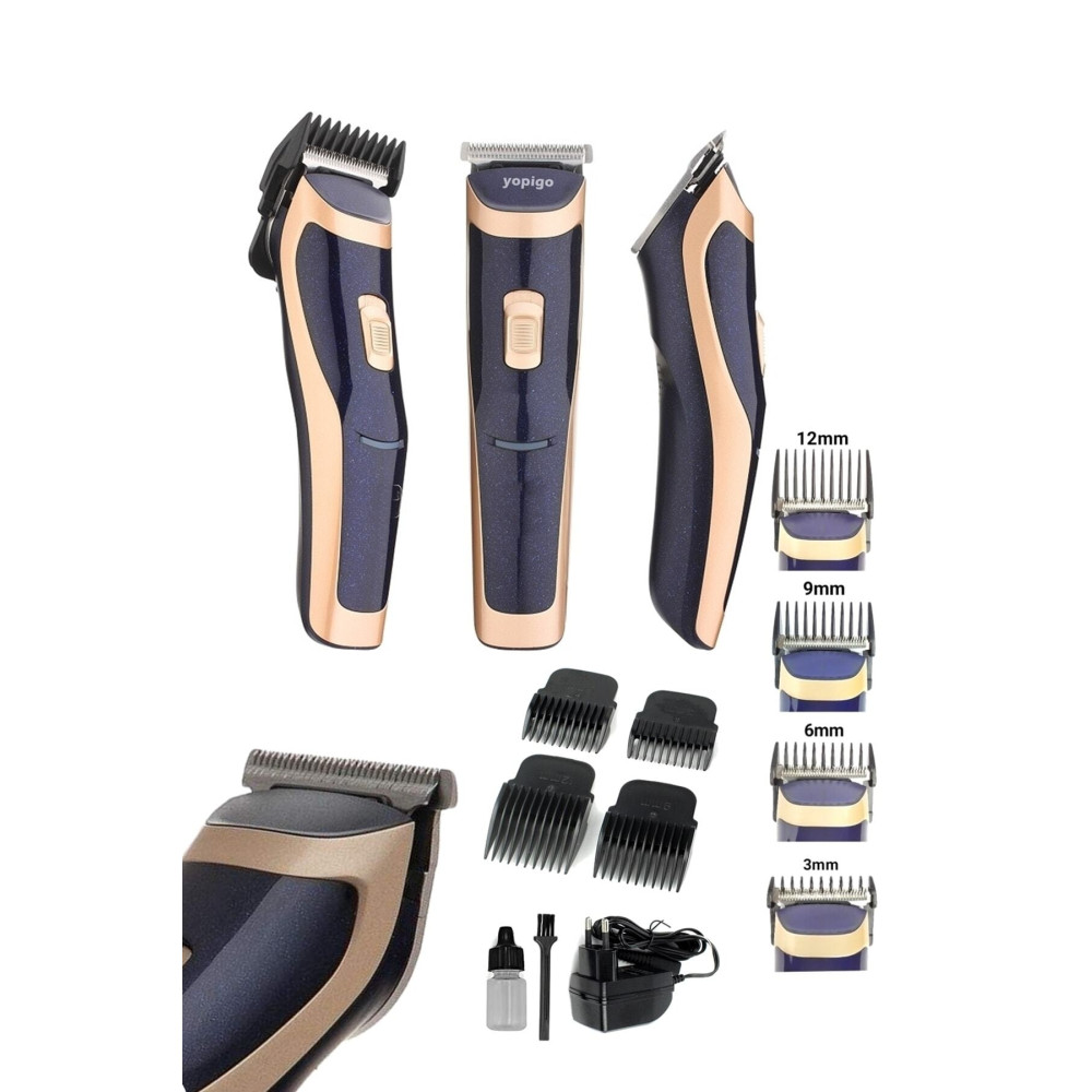 yopigo Tr-650 4x4 Şarjlı Saç Sakal Ense Vucüt Kılı Çizim Lazer Epilasyon Öncesi Tüy Kısaltma Tıraş Makinesi Tıraş Makineleri Fiyatı