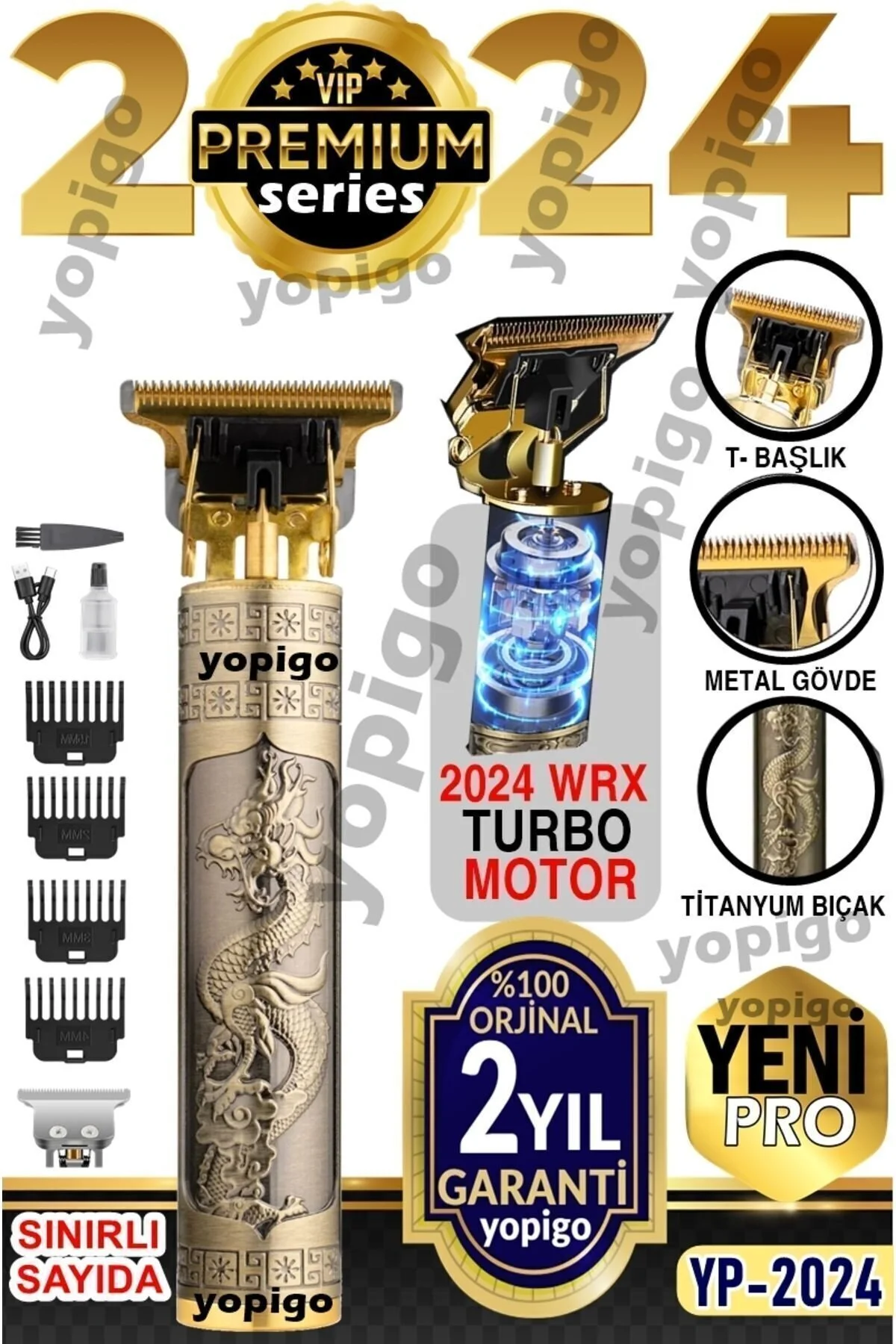 yopigo YP-2024 Premium Şarjlı Tıraş Makinesi Saç Sakal Lazer Epilasyon Öncesi Kol Bacak Koltuk Altı Vücut" Tıraş Makineleri Fiyatı
