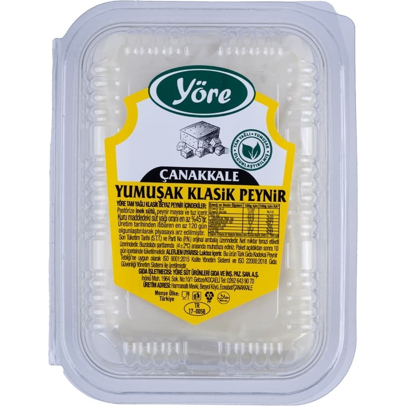 Yöre Çanakkale Klasik Tam Yağlı Yumuşak Inek Peyniri 3 x 300 gr - 900 gr Diğer Fiyatı