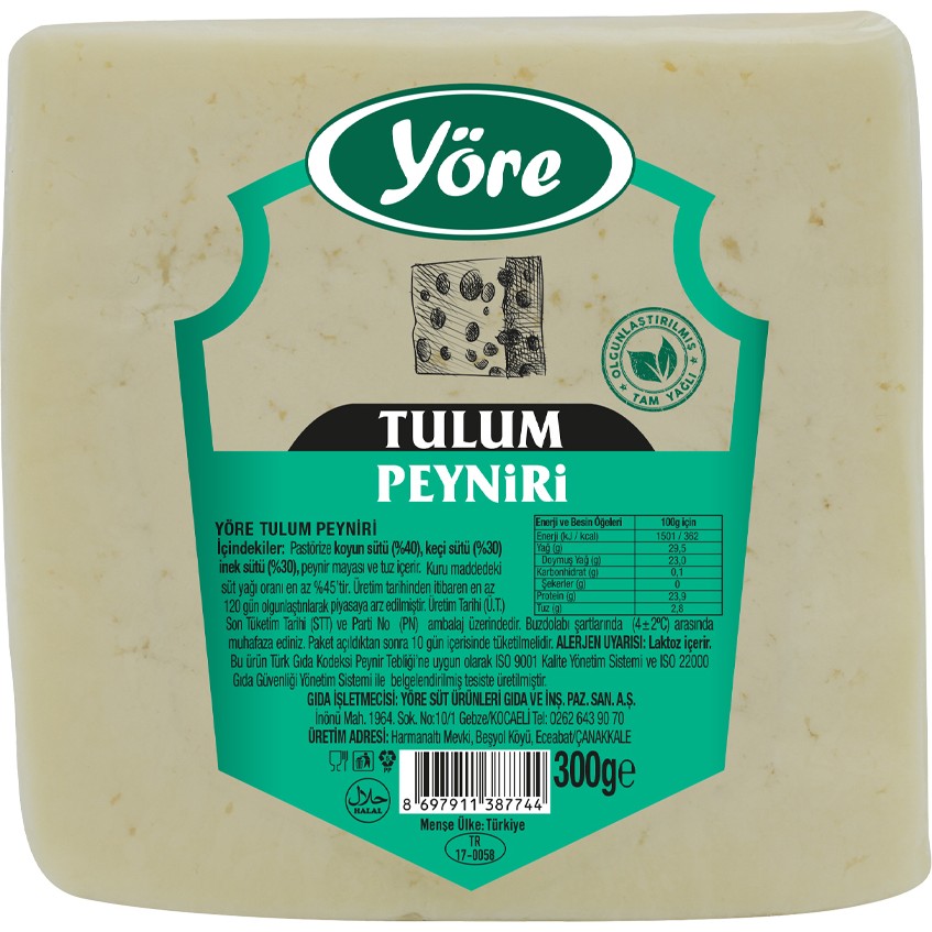 Yöre Tulum Peyniri 900 gr Giyim & İç Giyim Fiyatı