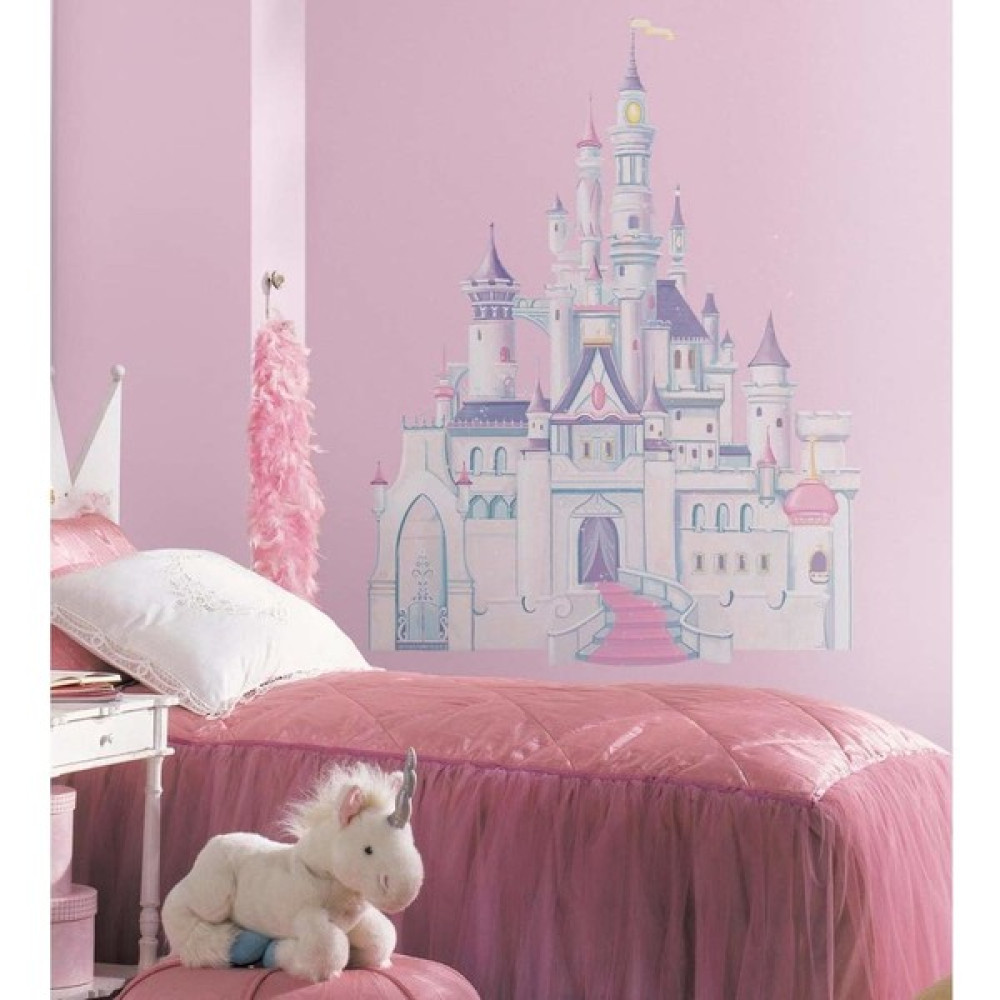 York RoomMates RMK1546GM Prenses Şatosu Duvar Sticker - 82 x 106 cm - Renkli Duvar Stickerı Fiyatı