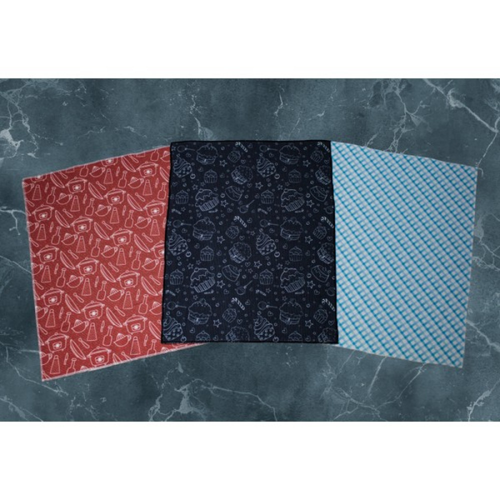 Yorka 3'Lü Bulaşık Kurutma Matı 50x40cm - 3' lü Pratik Mutfak Gereçleri Fiyatı