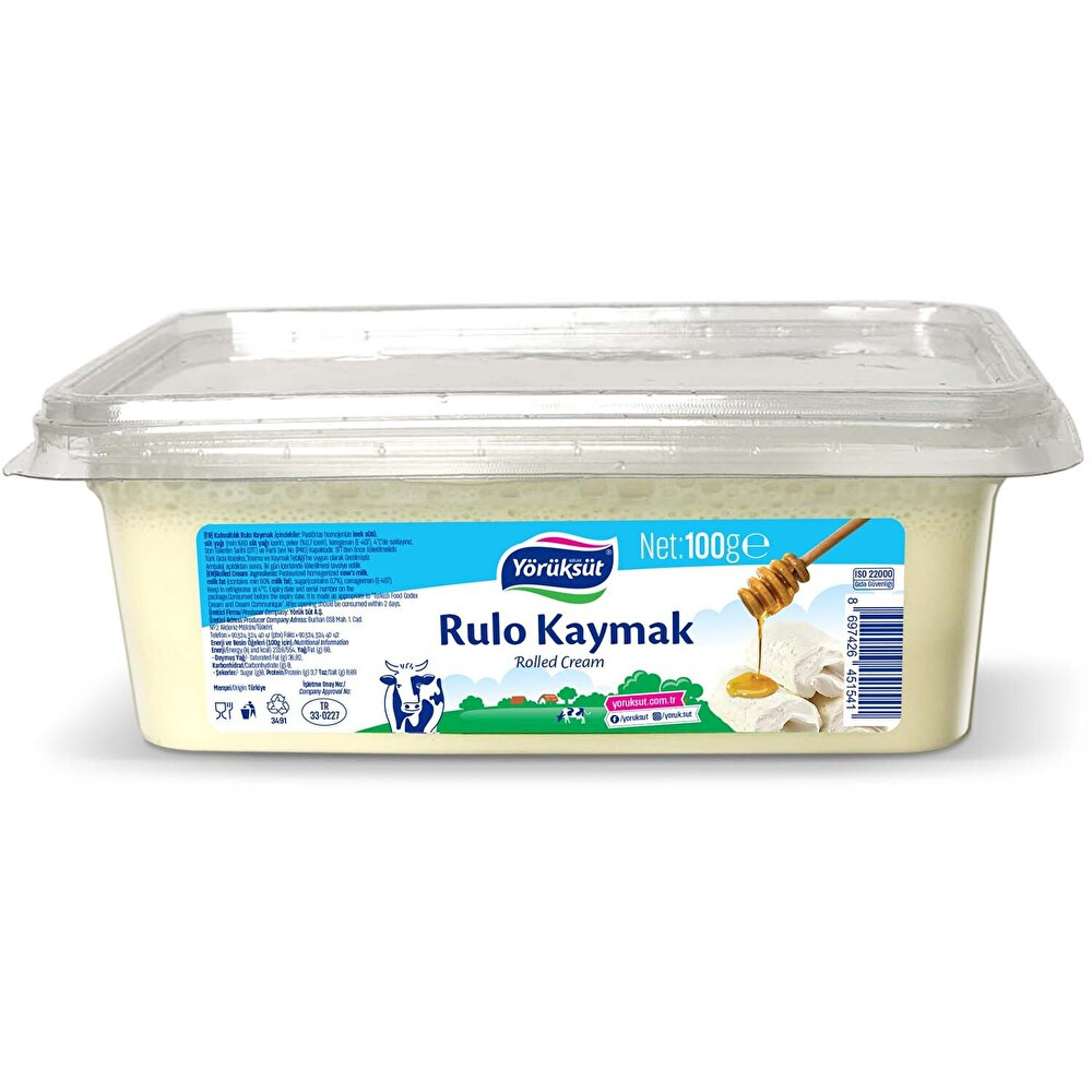 Yörüksüt Rulo Kaymak 100 Gr Kaymak Fiyatı