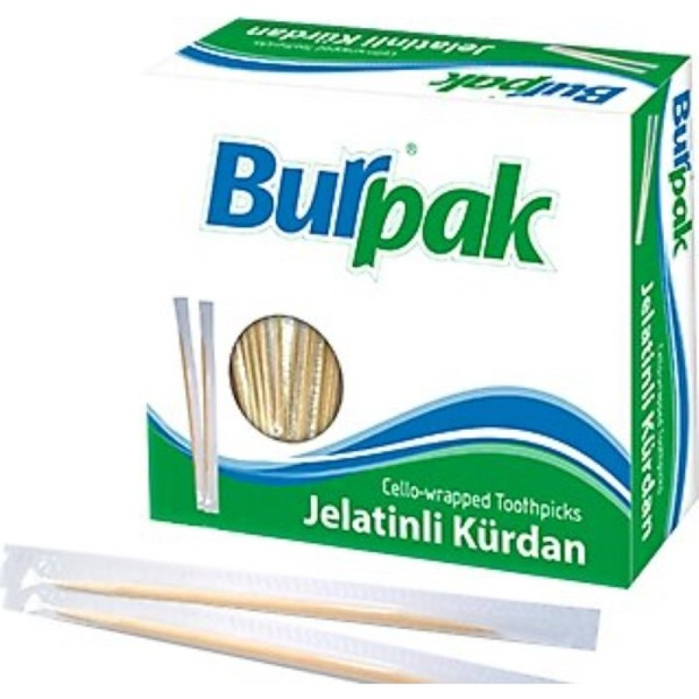 Yorulmaz Ambalaj Burpak Jelatinli Kürdan 500 Adet - 1 Mutfak Sarf Malzemeleri Fiyatı