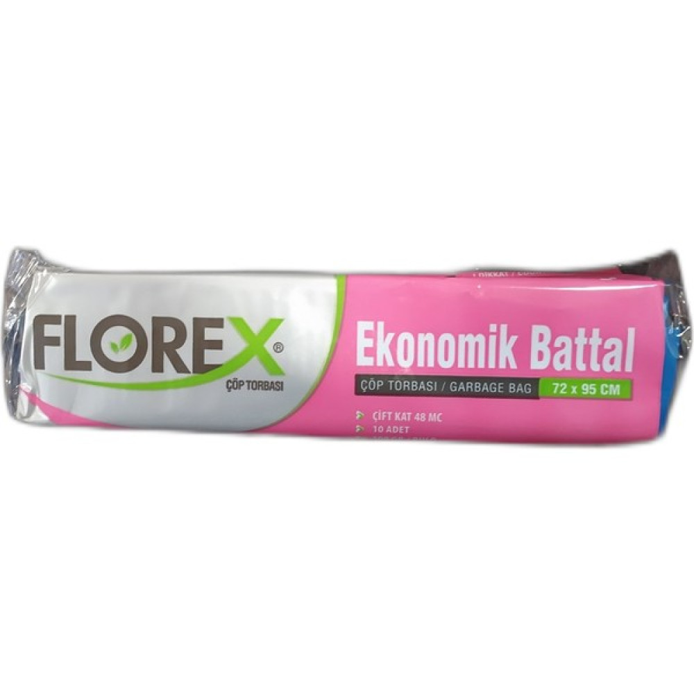 Yorulmaz Ambalaj Ekonomik Battal Çöp Torbası 72X95 cm 300 gr 10 Adet Çöp Poşetleri Fiyatı