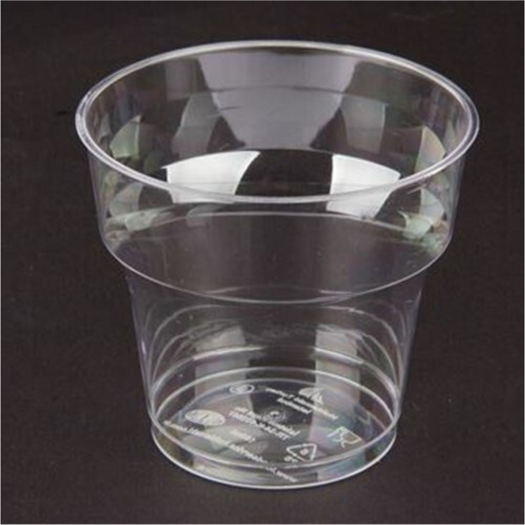 Yorulmaz Ambalaj Şeffaf Kristal Mika Ekstra Sert Plastik Bardak 180 cc 100 Lü Avantajlı Paket - 100 Adet Fincan / Bardak / Kahve Takımı Fiyatı