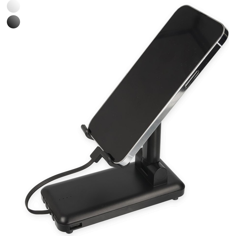Yosonda A83 All In One 10000 Mah 4in1 Standlı Powerbank - Siyah Taşınabilir Şarj Cihazı - Powerbank Fiyatı