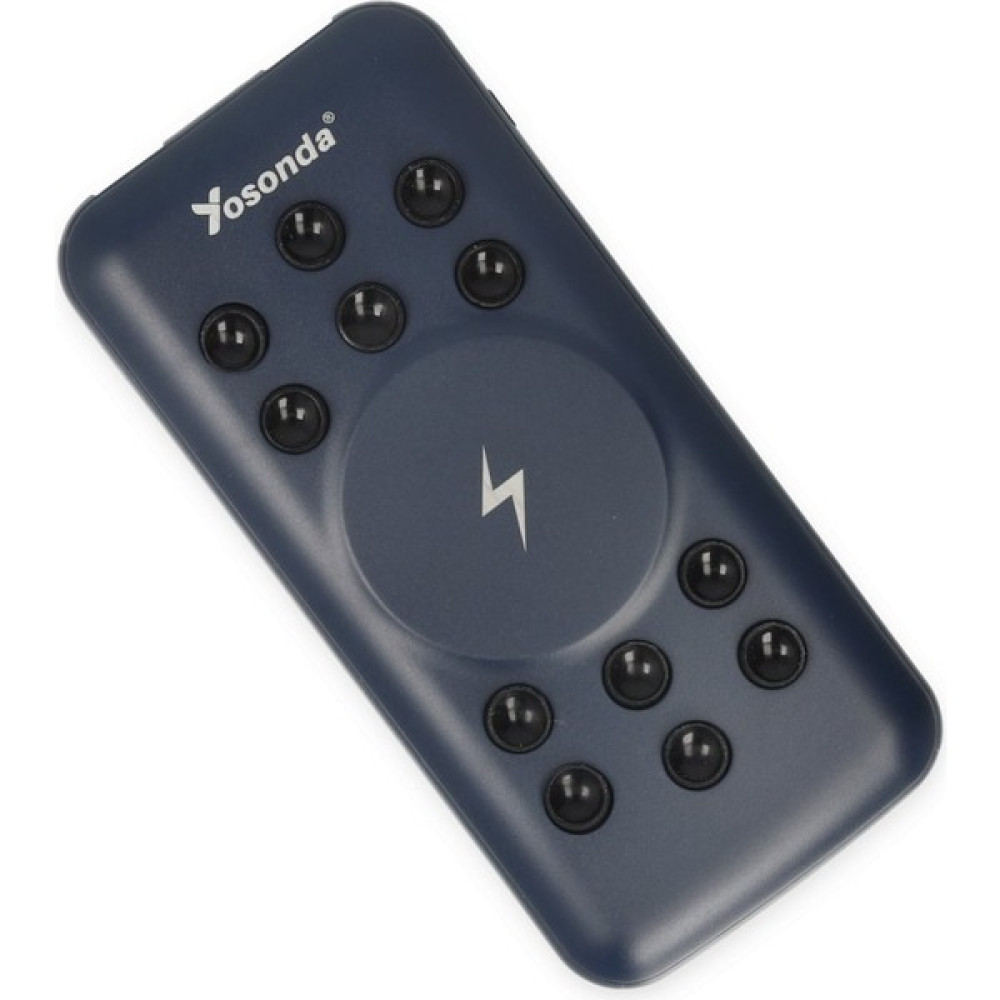 Yosonda A87 All In One 20000 Mah 4in1 Wireless Kablosuz Powerbank - Mavi Taşınabilir Şarj Cihazı - Powerbank Fiyatı