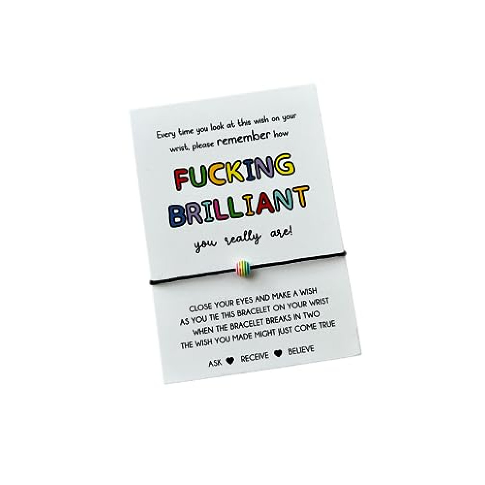 You are FUCKING BRILLIANT gift | Gift to say you are brilliant | Gift of encouragement