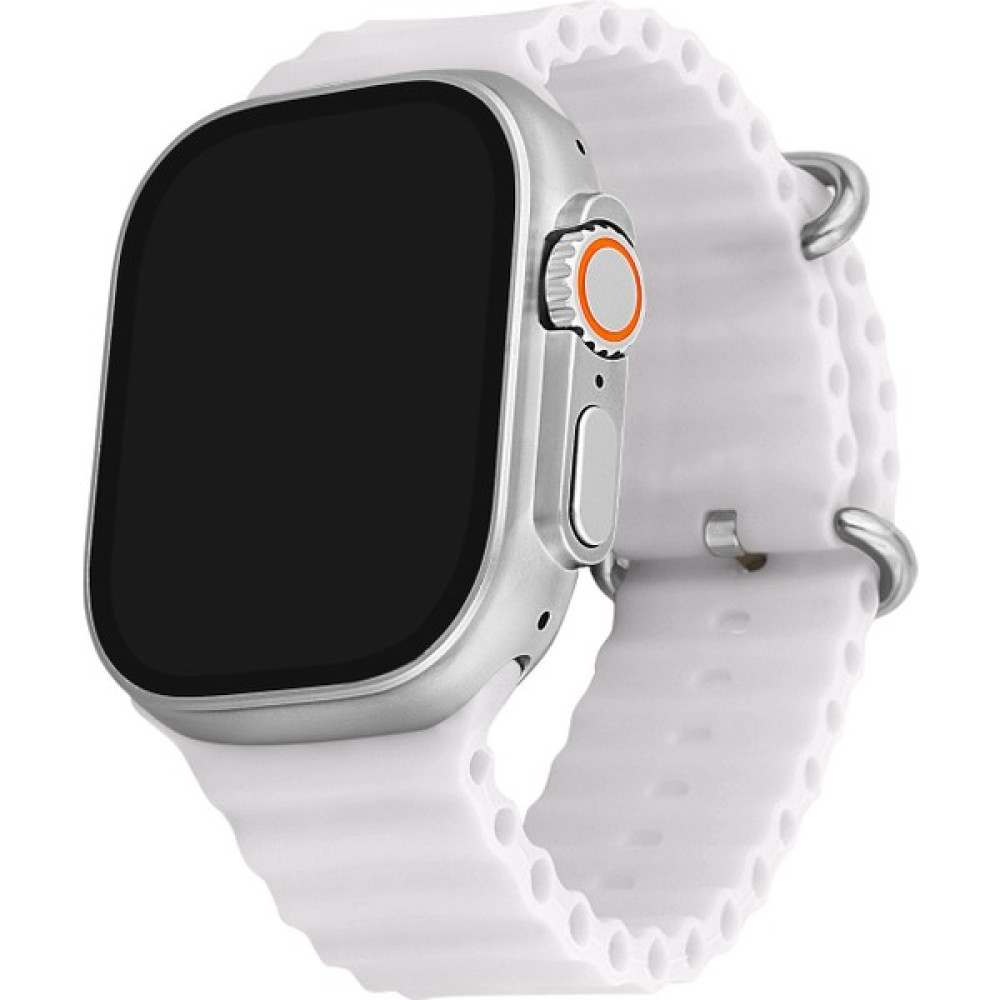 You Watch A8-A84PRO You Smart Silver & White Silicon Unisex Kol Saati - 41 - 45 mm - Beyaz - Gümüş - Yok Oto Boyaları Fiyatı